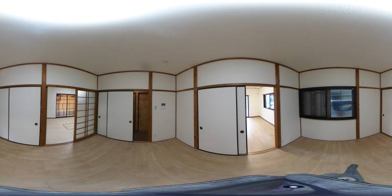 パノラマ画像洋室