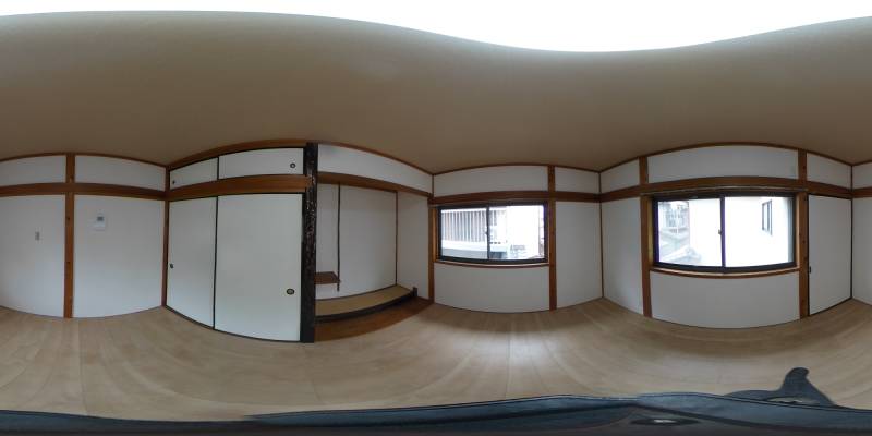 パノラマ画像洋室