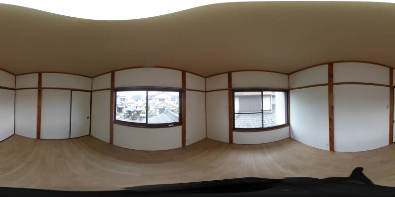 パノラマ画像洋室