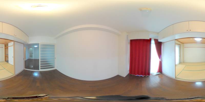 パノラマ画像洋室