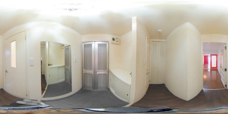 パノラマ画像玄関