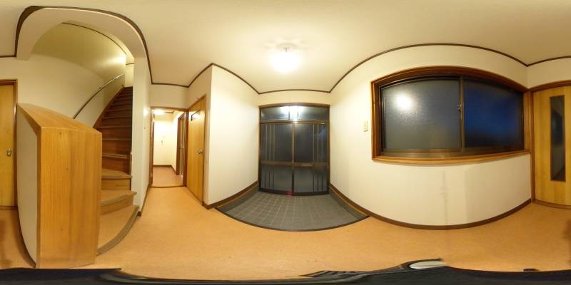 パノラマ画像玄関