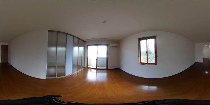 パノラマ画像リビング