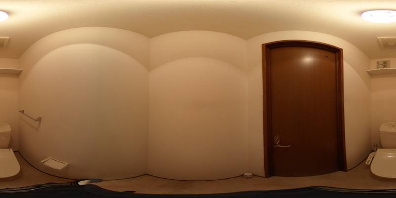 パノラマ画像トイレ