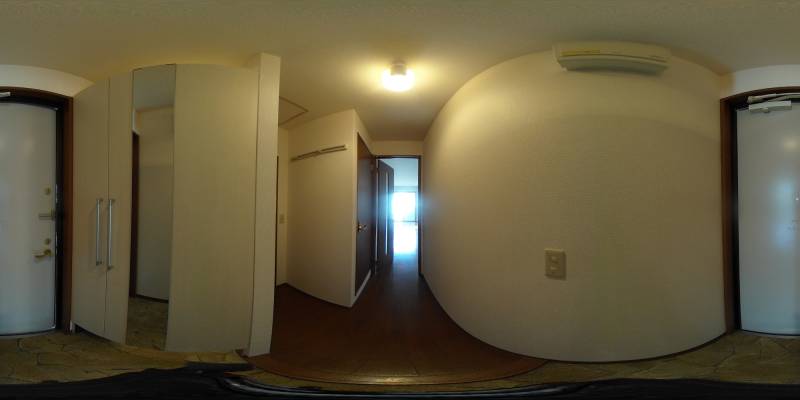 パノラマ画像玄関