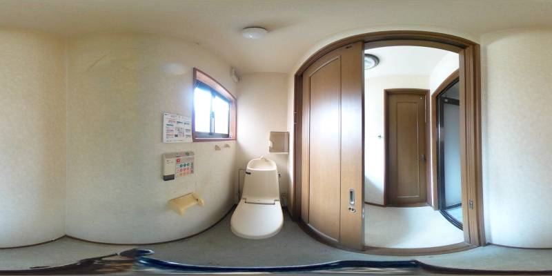 パノラマ画像トイレ