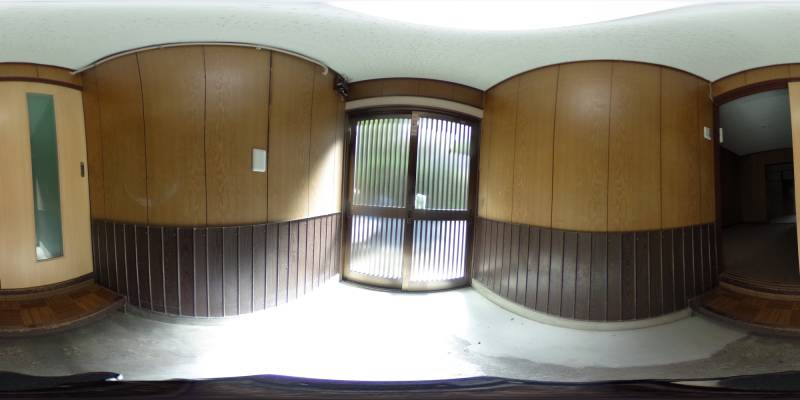 パノラマ画像玄関