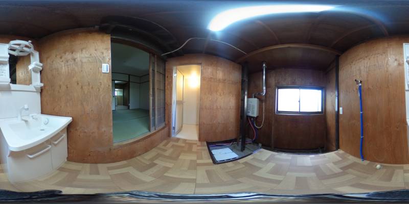 パノラマ画像洗面所