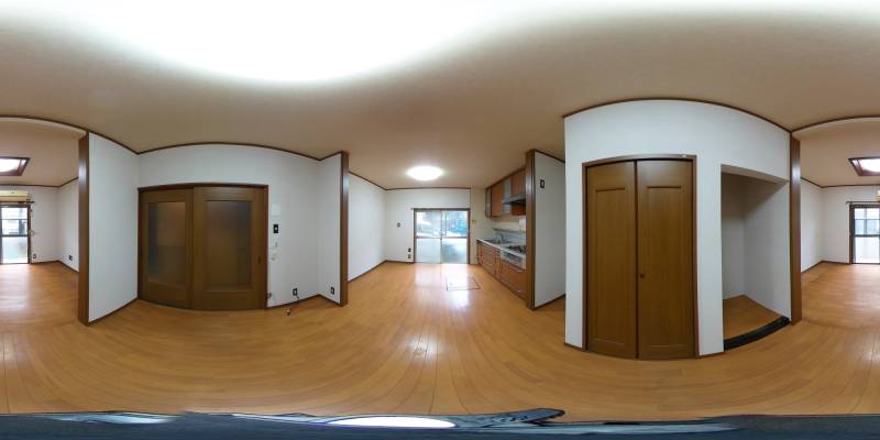 パノラマ画像リビング