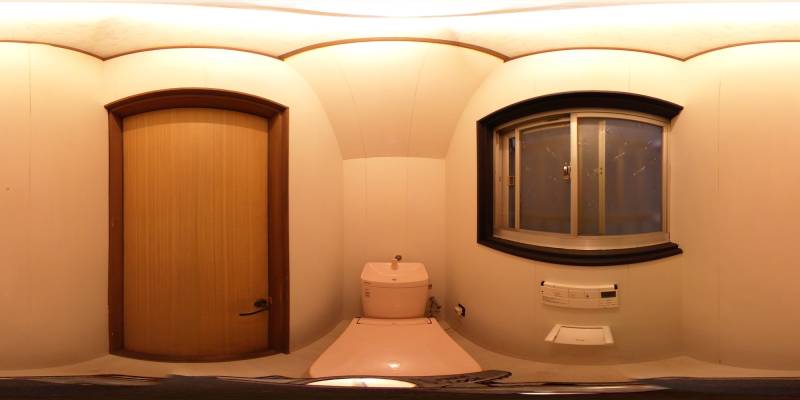 パノラマ画像トイレ