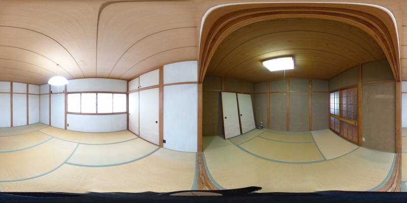 パノラマ画像和室
