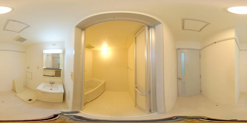 パノラマ画像洗面所