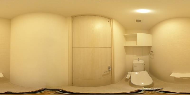 パノラマ画像トイレ