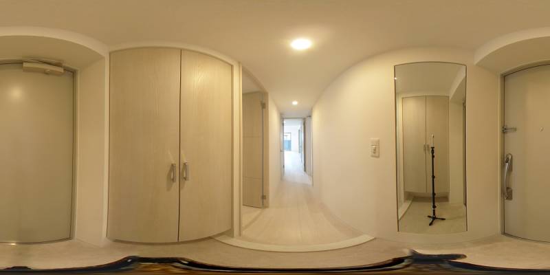 パノラマ画像玄関