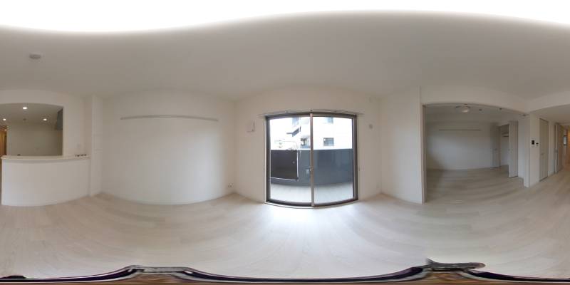 パノラマ画像リビング