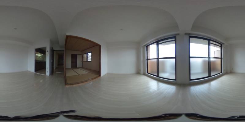 パノラマ画像リビング