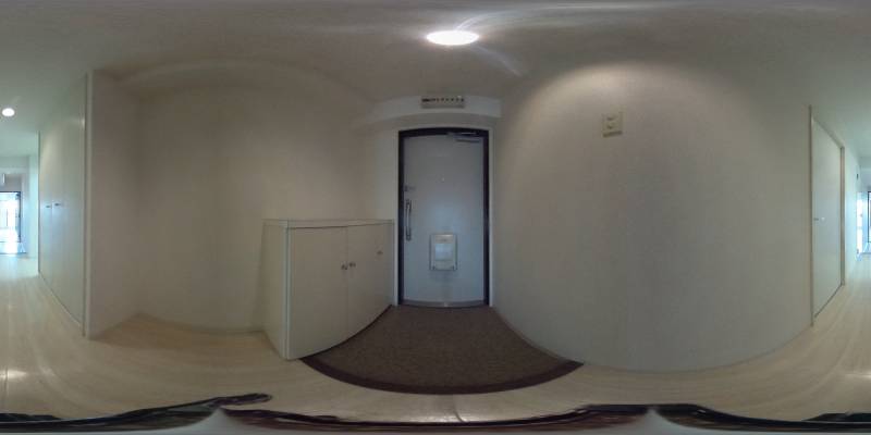 パノラマ画像玄関