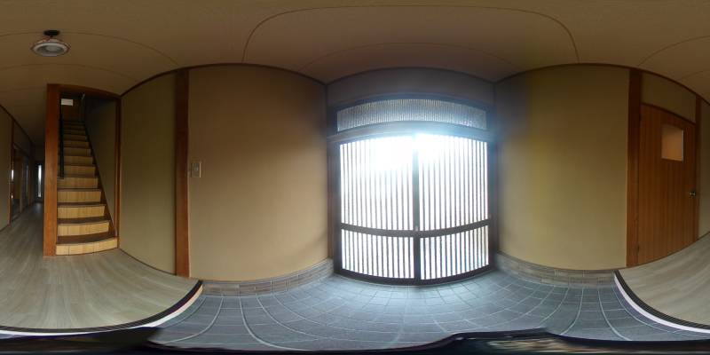 パノラマ画像玄関