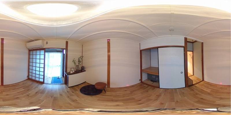 パノラマ画像洋室