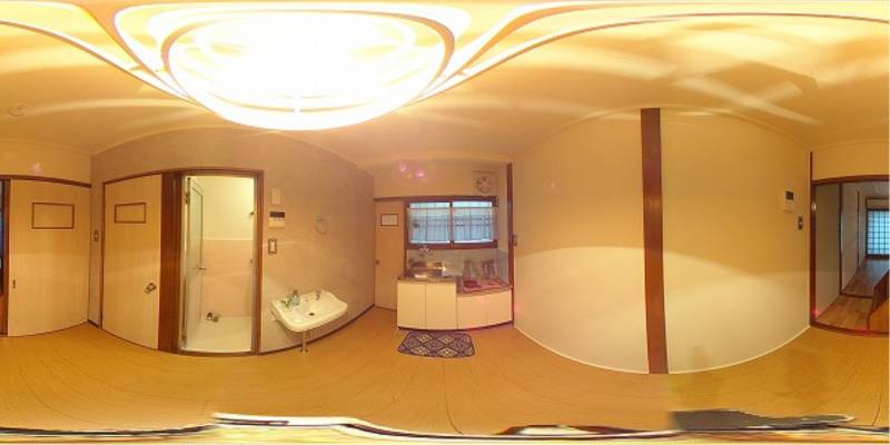 パノラマ画像キッチン