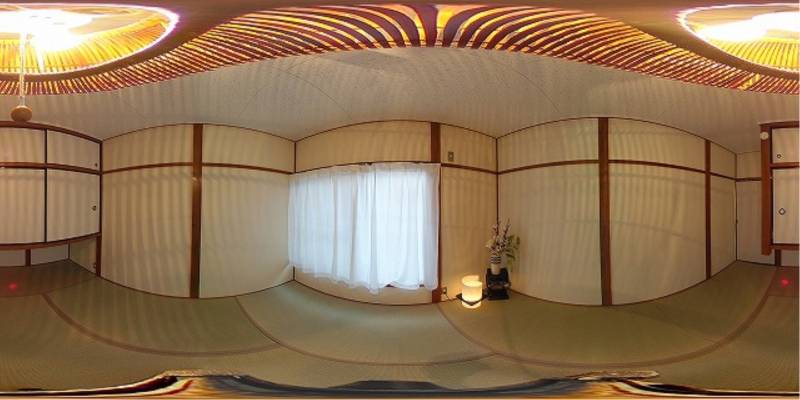 パノラマ画像和室