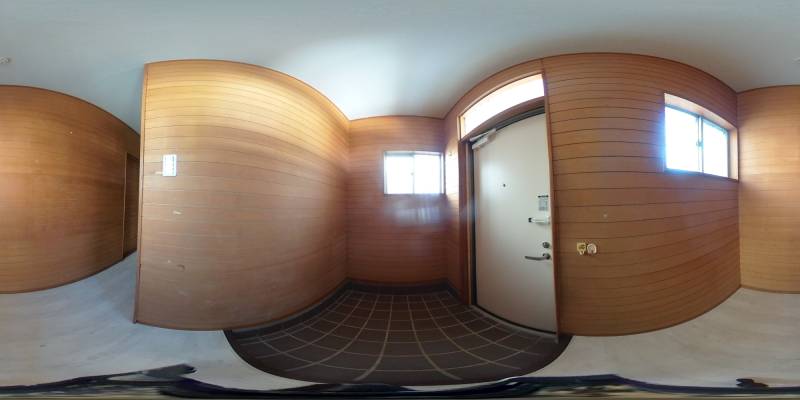 パノラマ画像玄関