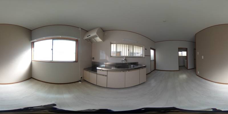 パノラマ画像キッチン