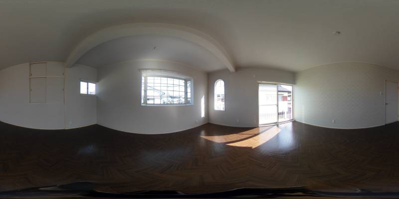 パノラマ画像洋室