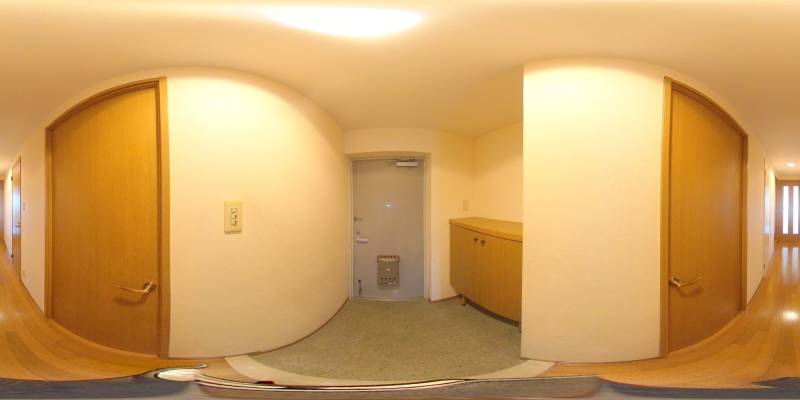 パノラマ画像玄関