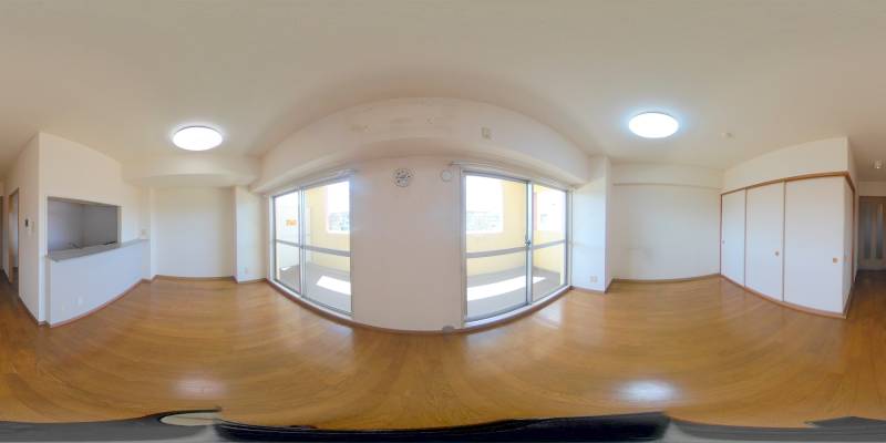 パノラマ画像リビング