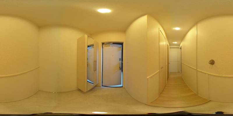パノラマ画像玄関