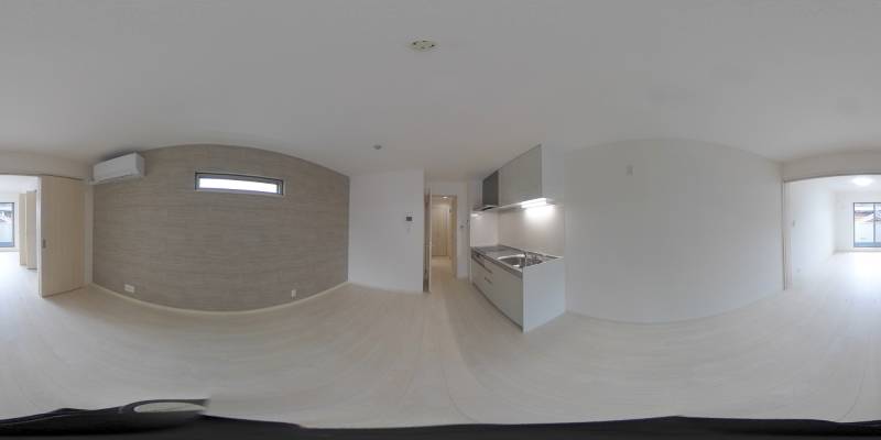 パノラマ画像リビング