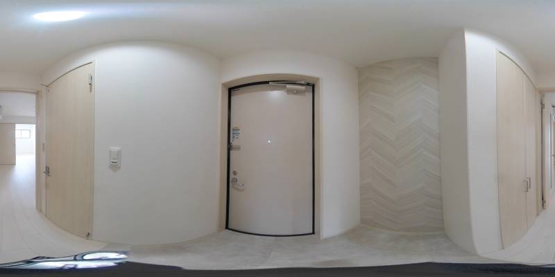 パノラマ画像玄関