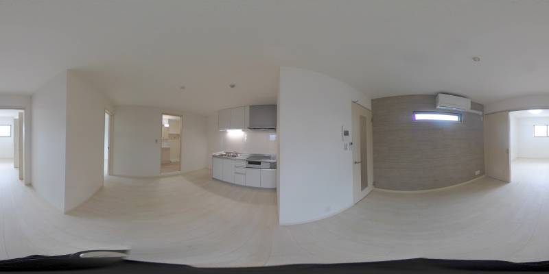 パノラマ画像リビング