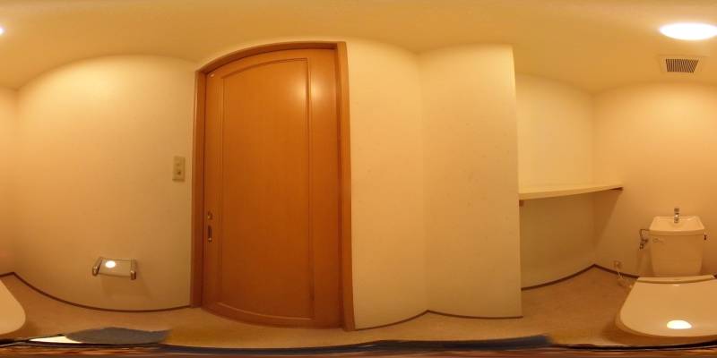 パノラマ画像トイレ