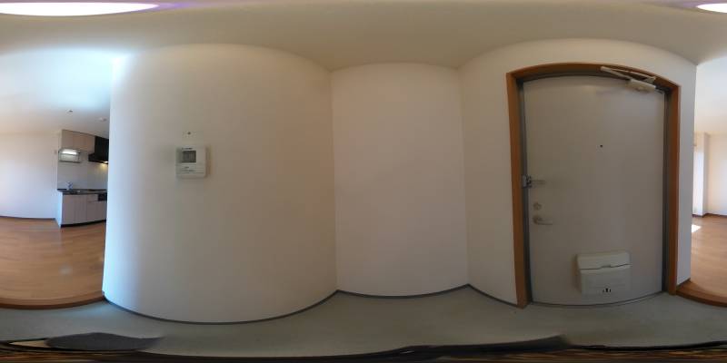 パノラマ画像玄関