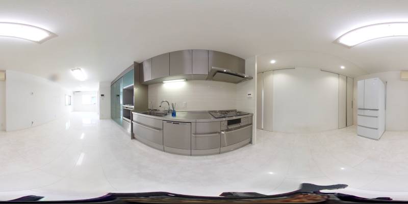 パノラマ画像キッチン