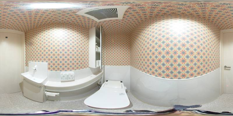 パノラマ画像トイレ