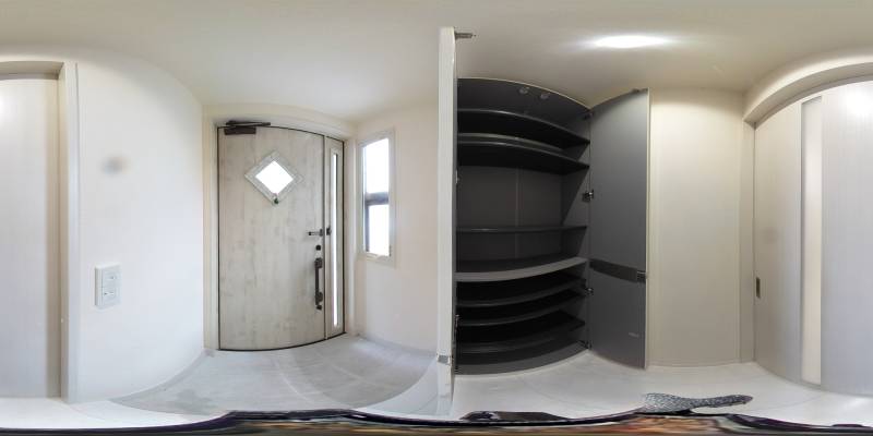 パノラマ画像玄関