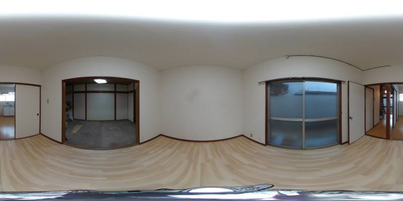 パノラマ画像洋室