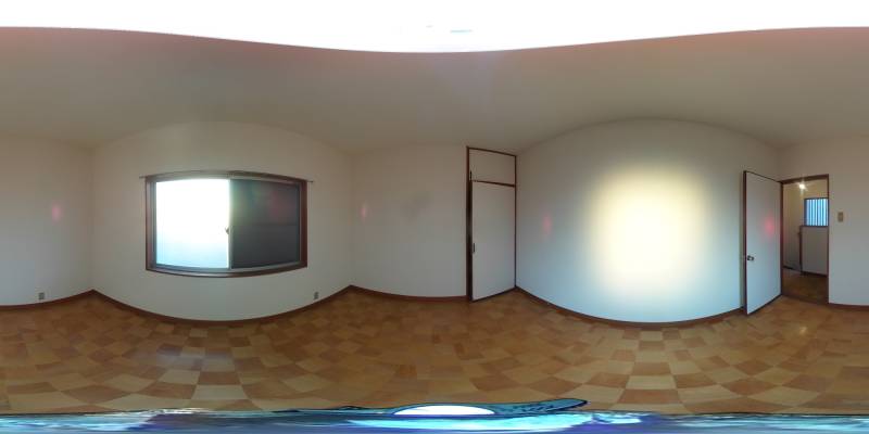 パノラマ画像洋室