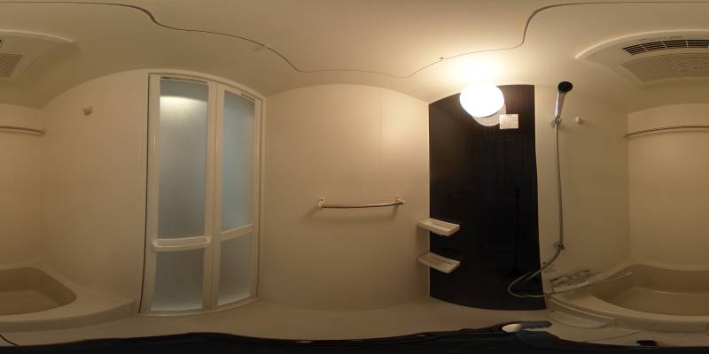 パノラマ画像バスルーム