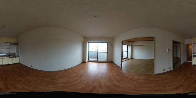 パノラマ画像リビング