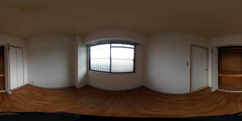 パノラマ画像洋室