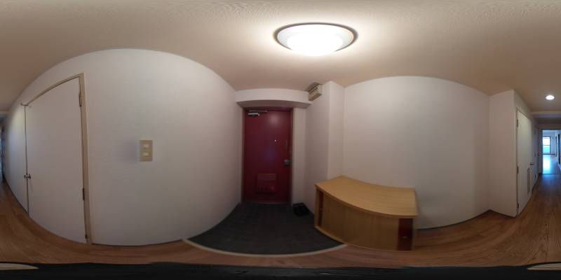 パノラマ画像玄関