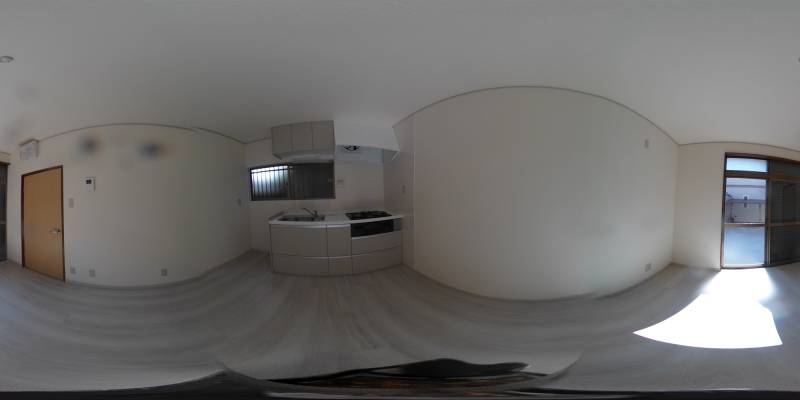 パノラマ画像リビング