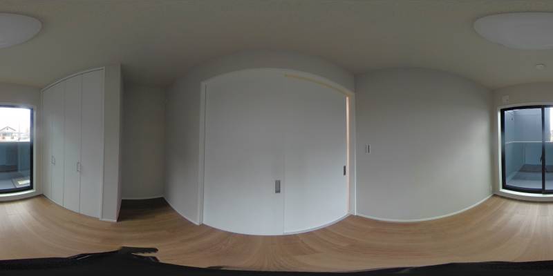 パノラマ画像洋室