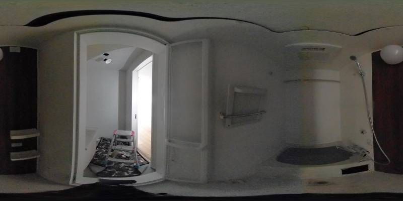 パノラマ画像バスルーム