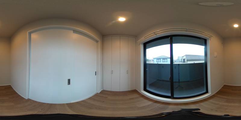 パノラマ画像洋室