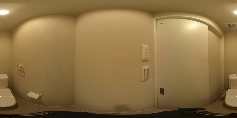 パノラマ画像トイレ